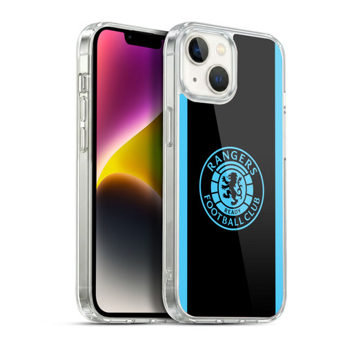 Rangers FC Crest Light Blue Soft Gel Case for Apple iPhone 14