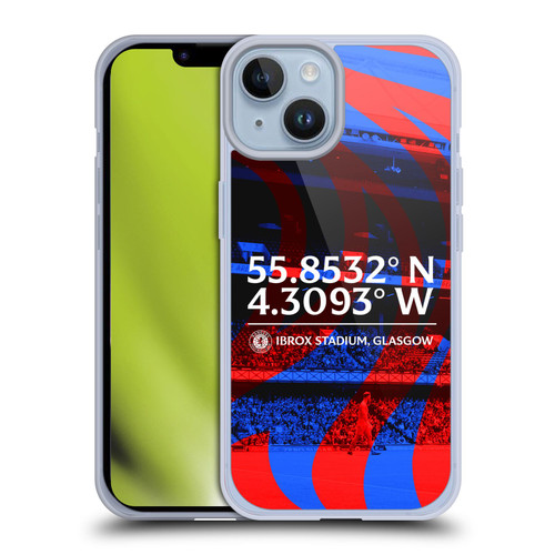 Rangers FC Crest Stadium Soft Gel Case for Apple iPhone 14