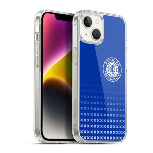 Rangers FC Crest Matchday Soft Gel Case for Apple iPhone 14 Plus & MagSafe