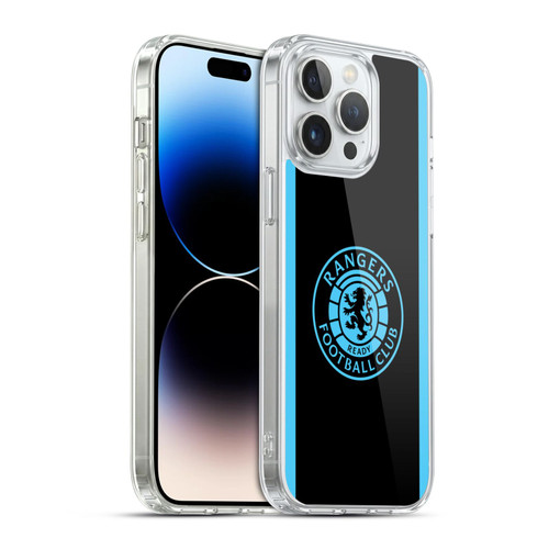 Rangers FC Crest Light Blue Soft Gel Case for Apple iPhone 14 Pro Max & MagSafe