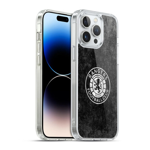 Rangers FC Crest Distressed Soft Gel Case for Apple iPhone 14 Pro Max & MagSafe