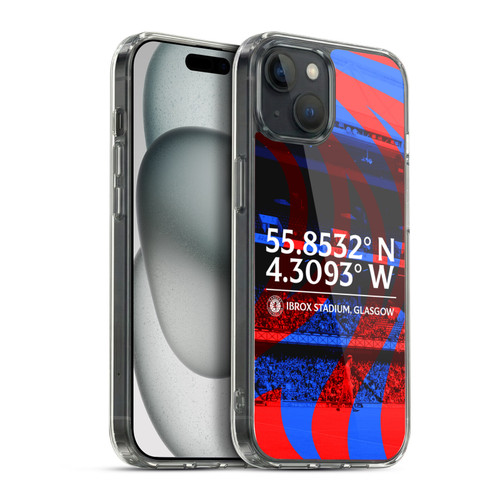 Rangers FC Crest Stadium Soft Gel Case for Apple iPhone 15 Plus & MagSafe