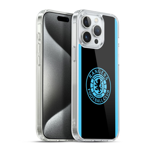 Rangers FC Crest Light Blue Soft Gel Case for Apple iPhone 15 Pro Max & MagSafe