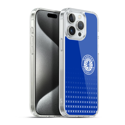 Rangers FC Crest Matchday Soft Gel Case for Apple iPhone 15 Pro Max & MagSafe