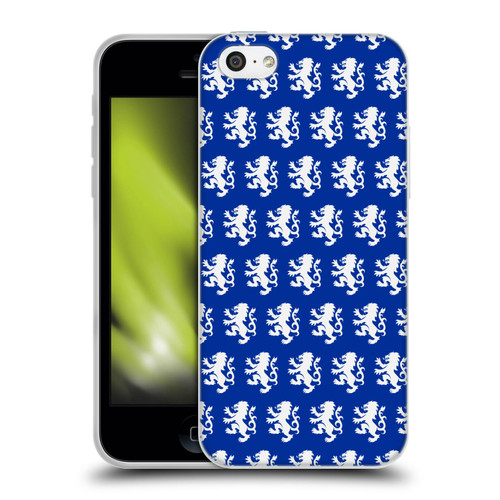 Rangers FC Crest Pattern Soft Gel Case for Apple iPhone 5c