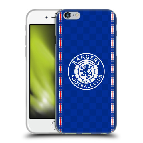 Rangers FC Crest Retro 1989 Home Kit Soft Gel Case for Apple iPhone 6 / iPhone 6s