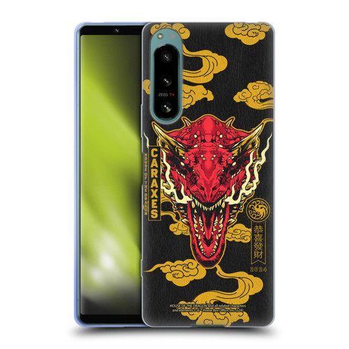 House Of The Dragon: Television Series Year Of The Dragon Caraxes Soft Gel Case for Sony Xperia 5 IV