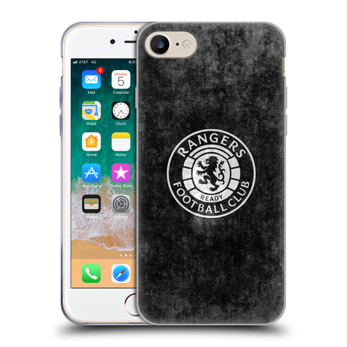 Rangers FC Crest Distressed Soft Gel Case for Apple iPhone 7 / 8 / SE 2020 & 2022