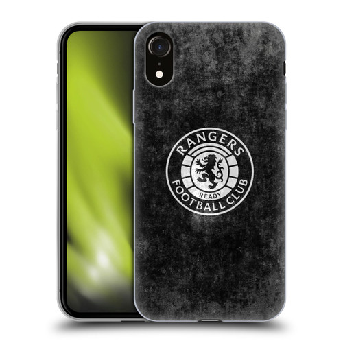 Rangers FC Crest Distressed Soft Gel Case for Apple iPhone XR