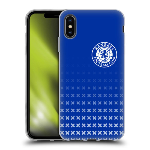 Rangers FC Crest Matchday Soft Gel Case for Apple iPhone XS Max