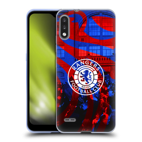 Rangers FC Crest Logo Stadium Soft Gel Case for LG K22