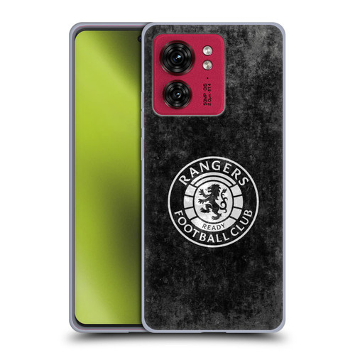 Rangers FC Crest Distressed Soft Gel Case for Motorola Moto Edge 40