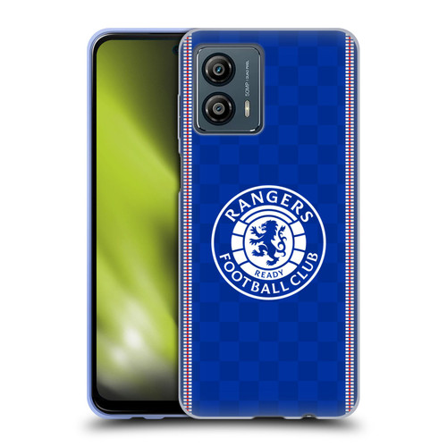 Rangers FC Crest Retro 1989 Home Kit Soft Gel Case for Motorola Moto G53 5G