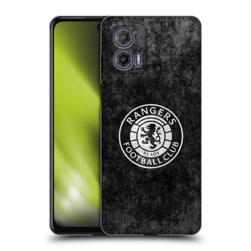 Rangers FC Crest Distressed Soft Gel Case for Motorola Moto G73 5G