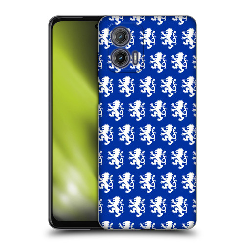 Rangers FC Crest Pattern Soft Gel Case for Motorola Moto G73 5G