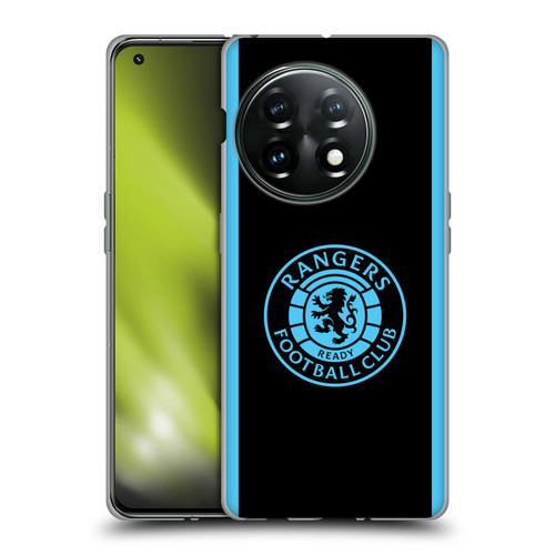 Rangers FC Crest Light Blue Soft Gel Case for OnePlus 11 5G