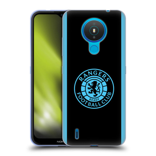 Rangers FC Crest Light Blue Soft Gel Case for Nokia 1.4