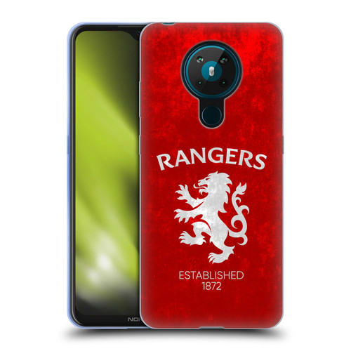 Rangers FC Crest Lion Rampant Soft Gel Case for Nokia 5.3