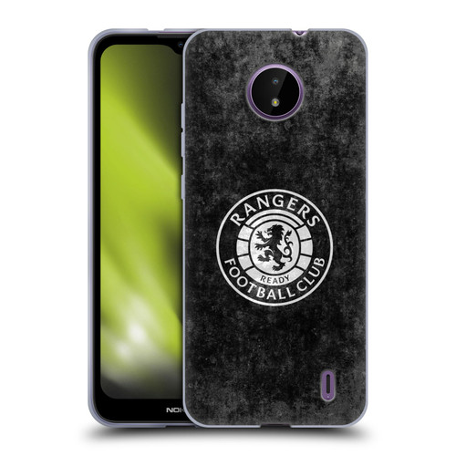 Rangers FC Crest Distressed Soft Gel Case for Nokia C10 / C20