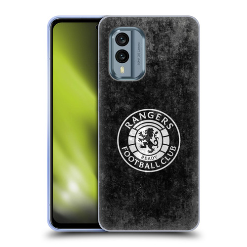 Rangers FC Crest Distressed Soft Gel Case for Nokia X30