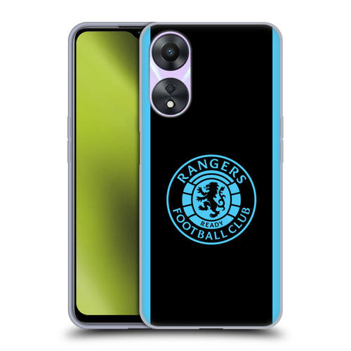 Rangers FC Crest Light Blue Soft Gel Case for OPPO A78 4G