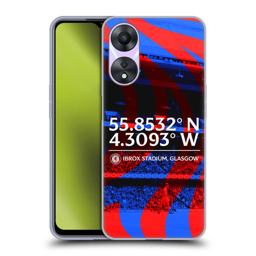 Rangers FC Crest Stadium Soft Gel Case for OPPO A78 4G