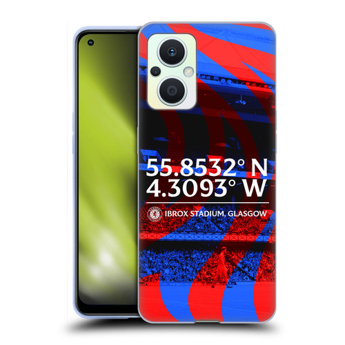 Rangers FC Crest Stadium Soft Gel Case for OPPO Reno8 Lite