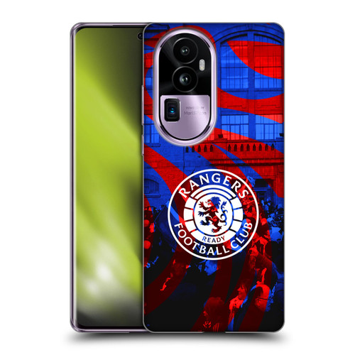 Rangers FC Crest Logo Stadium Soft Gel Case for OPPO Reno10 Pro+