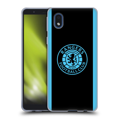 Rangers FC Crest Light Blue Soft Gel Case for Samsung Galaxy A01 Core (2020)