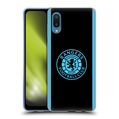 Rangers FC Crest Light Blue Soft Gel Case for Samsung Galaxy A02/M02 (2021)