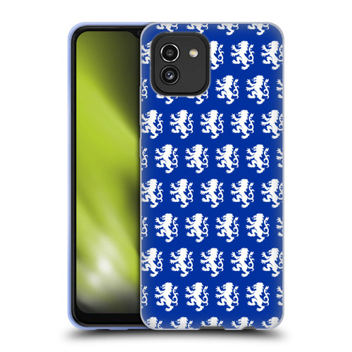 Rangers FC Crest Pattern Soft Gel Case for Samsung Galaxy A03 (2021)