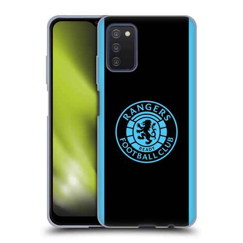 Rangers FC Crest Light Blue Soft Gel Case for Samsung Galaxy A03s (2021)