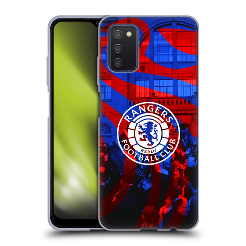 Rangers FC Crest Logo Stadium Soft Gel Case for Samsung Galaxy A03s (2021)