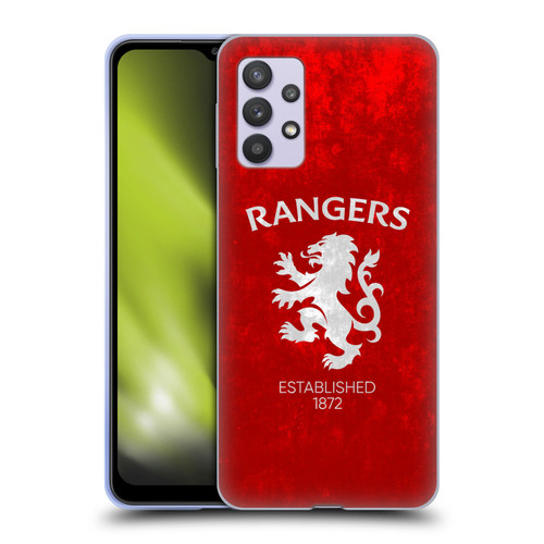 Rangers FC Crest Lion Rampant Soft Gel Case for Samsung Galaxy A32 5G / M32 5G (2021)