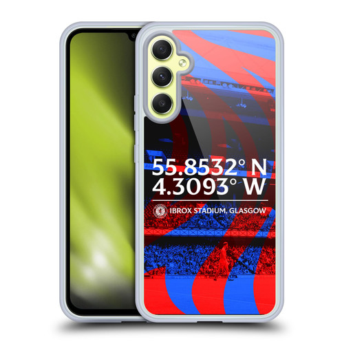 Rangers FC Crest Stadium Soft Gel Case for Samsung Galaxy A34 5G