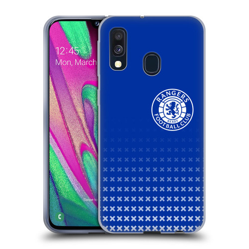 Rangers FC Crest Matchday Soft Gel Case for Samsung Galaxy A40 (2019)