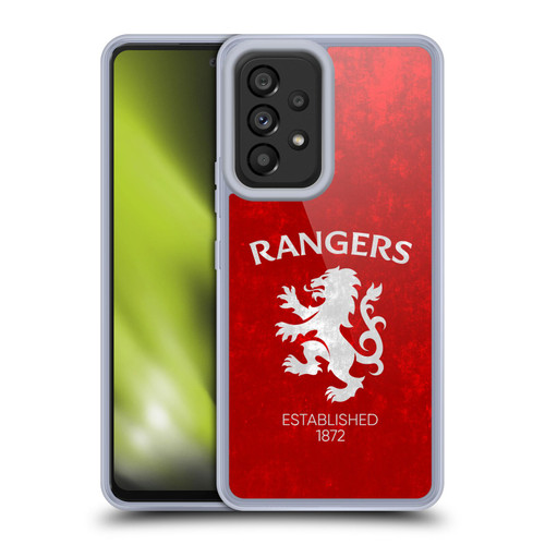 Rangers FC Crest Lion Rampant Soft Gel Case for Samsung Galaxy A53 5G (2022)