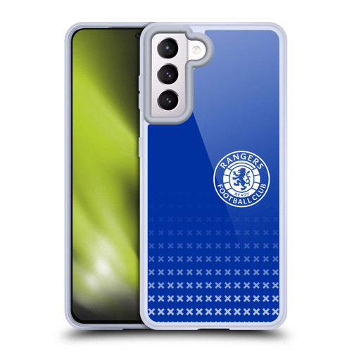 Rangers FC Crest Matchday Soft Gel Case for Samsung Galaxy S21 5G & MagSafe