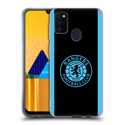 Rangers FC Crest Light Blue Soft Gel Case for Samsung Galaxy M30s (2019)/M21 (2020)