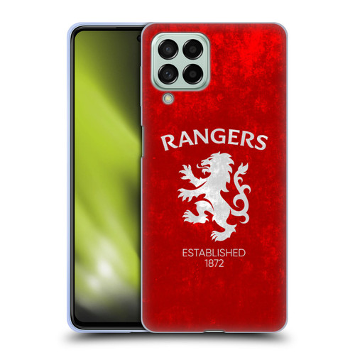 Rangers FC Crest Lion Rampant Soft Gel Case for Samsung Galaxy M53 (2022)