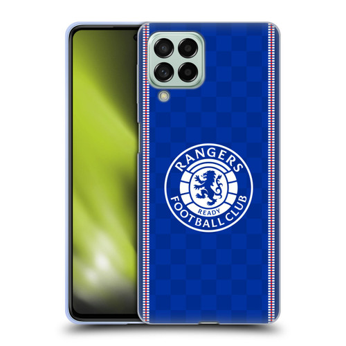 Rangers FC Crest Retro 1989 Home Kit Soft Gel Case for Samsung Galaxy M53 (2022)