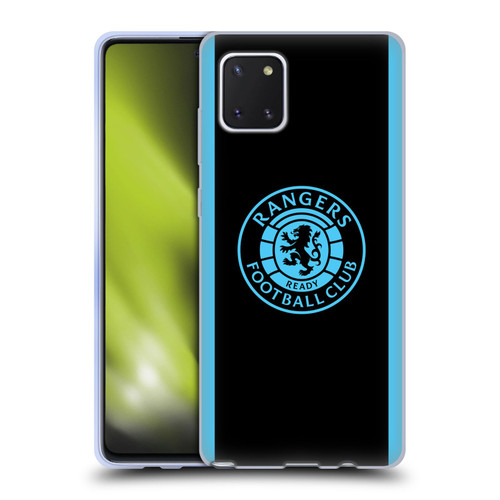 Rangers FC Crest Light Blue Soft Gel Case for Samsung Galaxy Note10 Lite