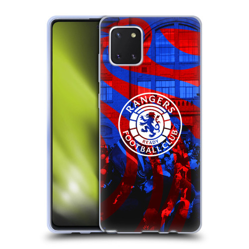 Rangers FC Crest Logo Stadium Soft Gel Case for Samsung Galaxy Note10 Lite