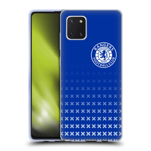 Rangers FC Crest Matchday Soft Gel Case for Samsung Galaxy Note10 Lite