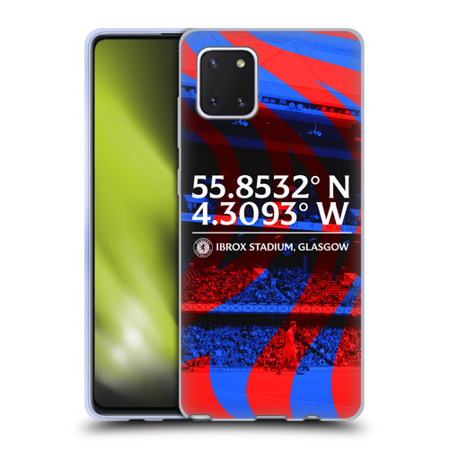 Rangers FC Crest Stadium Soft Gel Case for Samsung Galaxy Note10 Lite