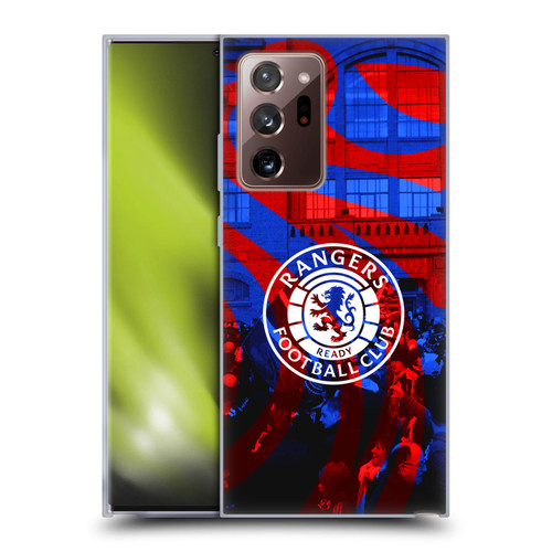 Rangers FC Crest Logo Stadium Soft Gel Case for Samsung Galaxy Note20 Ultra / 5G