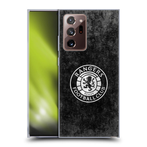 Rangers FC Crest Distressed Soft Gel Case for Samsung Galaxy Note20 Ultra / 5G