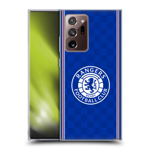 Rangers FC Crest Retro 1989 Home Kit Soft Gel Case for Samsung Galaxy Note20 Ultra / 5G