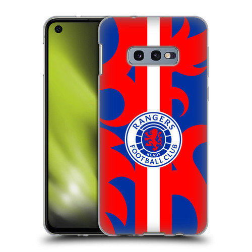 Rangers FC Crest Lion Rampant Pattern Soft Gel Case for Samsung Galaxy S10e