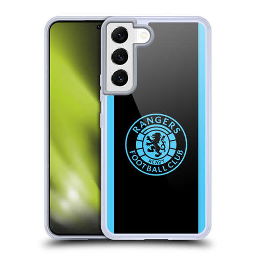 Rangers FC Crest Light Blue Soft Gel Case for Samsung Galaxy S22 5G